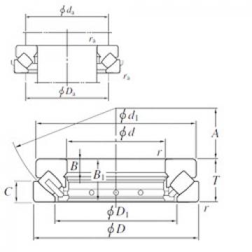 thrust ball images bearings 292/530 KOYO