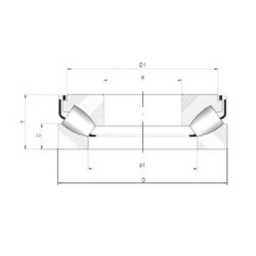 thrust ball images bearings 292/530 M ISO