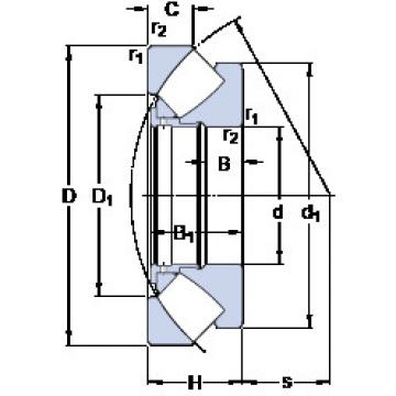 thrust ball images bearings 292/670 SKF