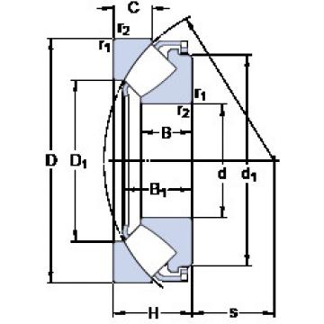 thrust ball images bearings 29240 E SKF