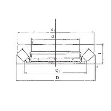 thrust ball images bearings 29330M FBJ