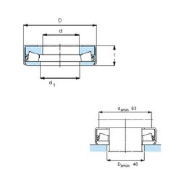 thrust ball images bearings 353118 SKF