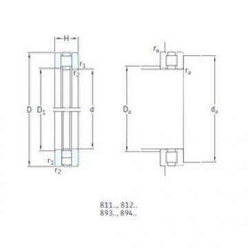 thrust ball images bearings 89313TN SKF