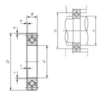 thrust ball images bearings CRB 10020 IKO