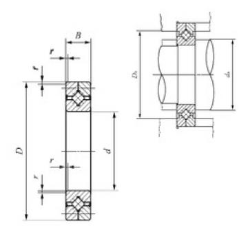 thrust ball images bearings CRB 4010 UU IKO