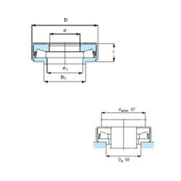 thrust ball images bearings F-226810.01.AR INA