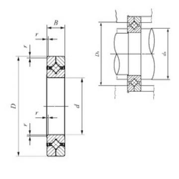 thrust ball images bearings CRBC 13025 UU IKO