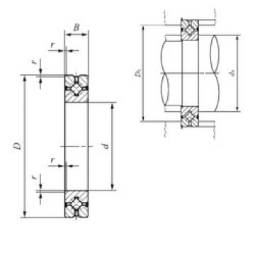 thrust ball images bearings CRBH 258 A UU IKO