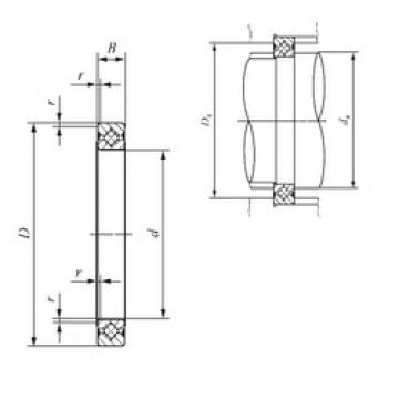 thrust ball images bearings CRBS 1208 A UU IKO