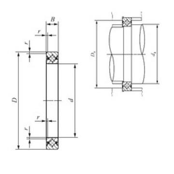 thrust ball images bearings CRBS 1008 IKO