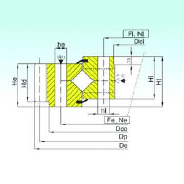 thrust ball images bearings ER1.25.0574.400-1SPPN ISB