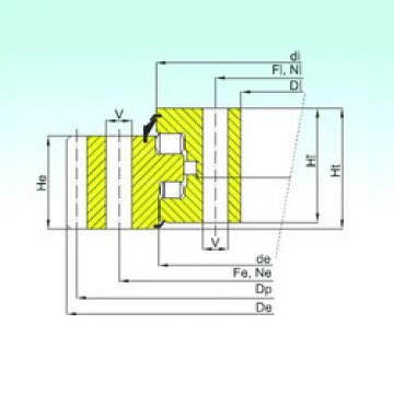 thrust ball images bearings ER3.25.1800.400-1SPPN ISB