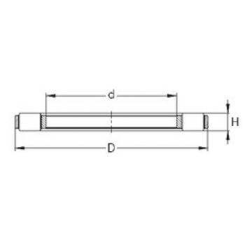 thrust ball images bearings K 81144-MB NKE