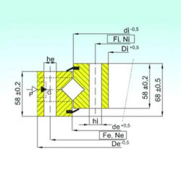 thrust ball images bearings NR1.16.1314.400-1PPN ISB