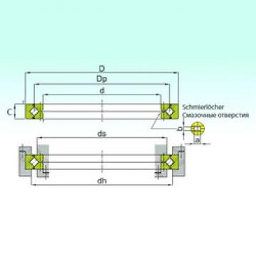 thrust ball images bearings RE 12016 ISB