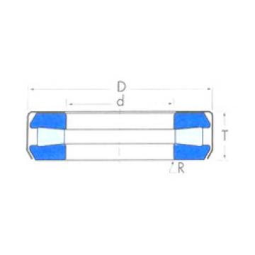 thrust ball images bearings T208 Timken