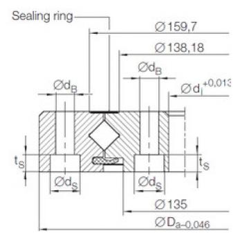 thrust ball images bearings XU 08 0149 INA