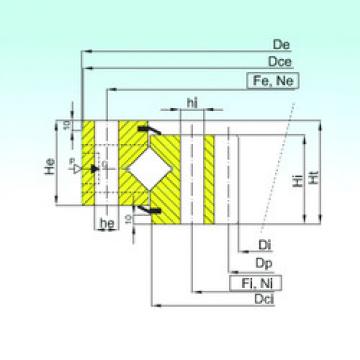 thrust ball images bearings ZR1.36.1304.400-1SPPN ISB