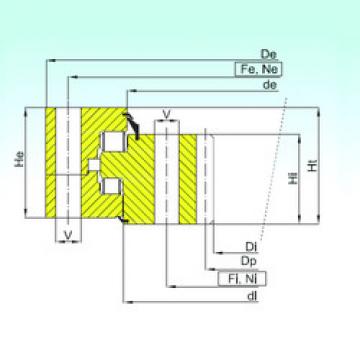 thrust ball images bearings ZR3.40.3550.400-1SPPN ISB