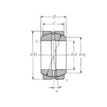 plain bushings bearings 15FSF26-1 NSK