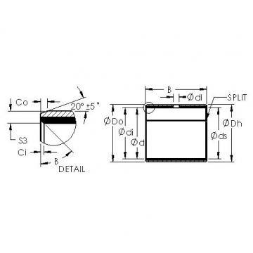 plain bushings bearings AST11 0810 AST