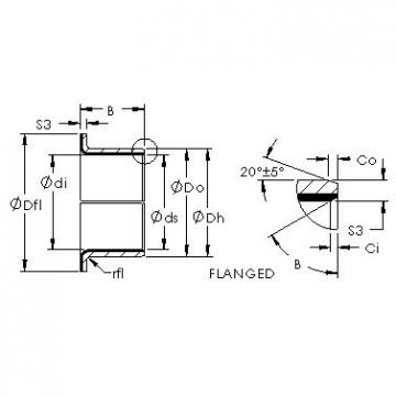 plain bushings bearings AST11 F06040 AST