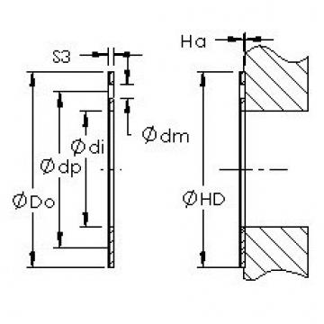 plain bushings bearings AST20  WC13IB AST