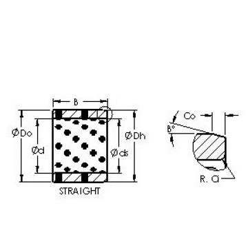 plain bushings bearings AST650 101412 AST