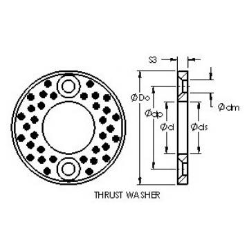 plain bushings bearings AST650 WC10N AST