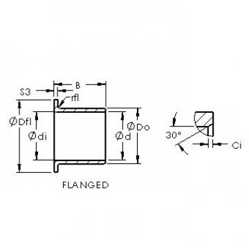 plain bushings bearings ASTEPBF 0304-05 AST