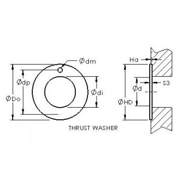 plain bushings bearings ASTEPBW 2238-015 AST