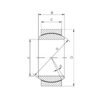 plain bushings bearings GE 015 ECR ISO