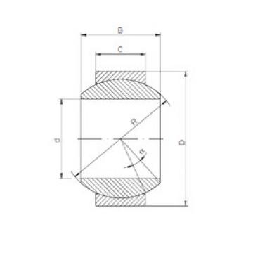 plain bushings bearings GE 010 HS ISO