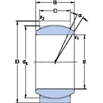 plain bushings bearings GE 12 C SKF