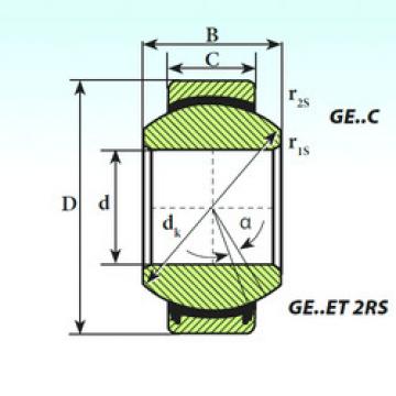 plain bushings bearings GE 10 C ISB