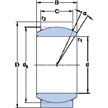 plain bushings bearings GE 6 E SKF