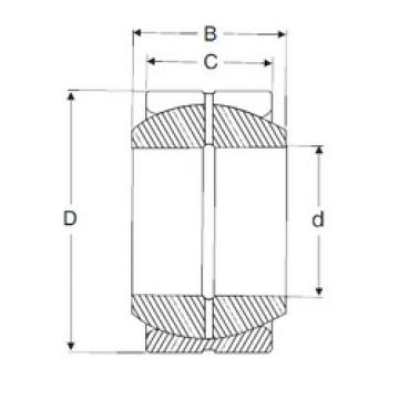 plain bushings bearings GE 120 ES SIGMA