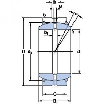 plain bushings bearings GE 140 ES-2LS SKF