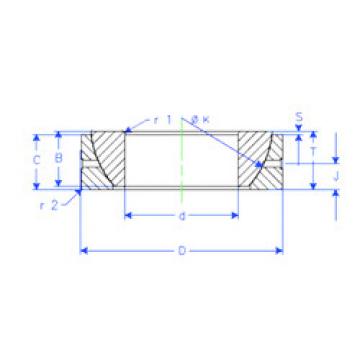 plain bushings bearings GE 120 SX Enduro