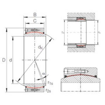 plain bushings bearings GE 400 DW-2RS2 INA