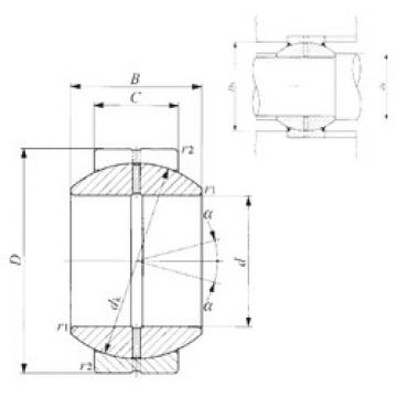 plain bushings bearings GE 120GS IKO