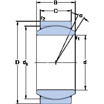 plain bushings bearings GE 17 TXGR SKF