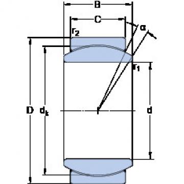 plain bushings bearings GE 40 CJ2 SKF