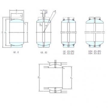 plain bushings bearings GE15ES SKF