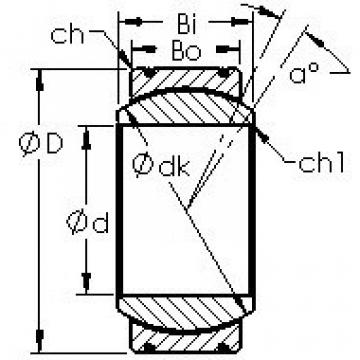 plain bushings bearings GE140XT/X AST