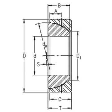 plain bushings bearings GE160SX Timken