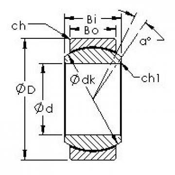 plain bushings bearings GE10C AST