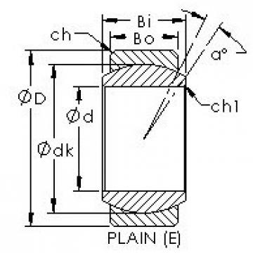 plain bushings bearings GE4E AST