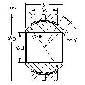 plain bushings bearings GEBK5S AST