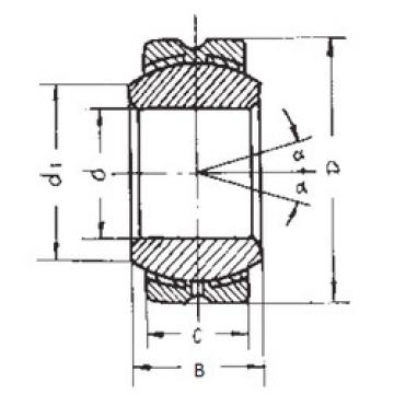 plain bushings bearings GEBK10S FBJ